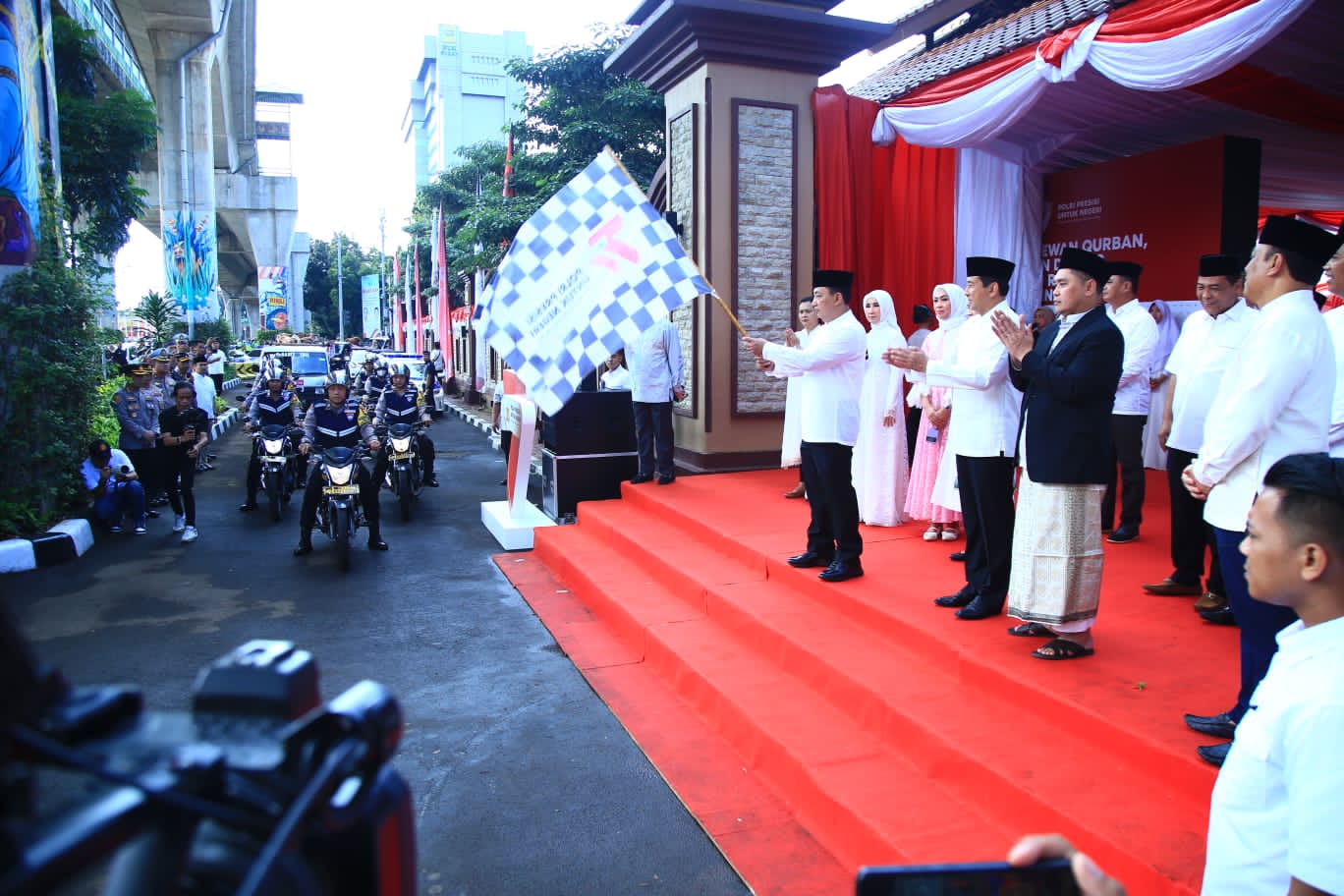 Peringati Iduladha dan Hari Bhayangkara, Polri Distribusikan 9.300 Hewan Kurban ke Seluruh Indonesia