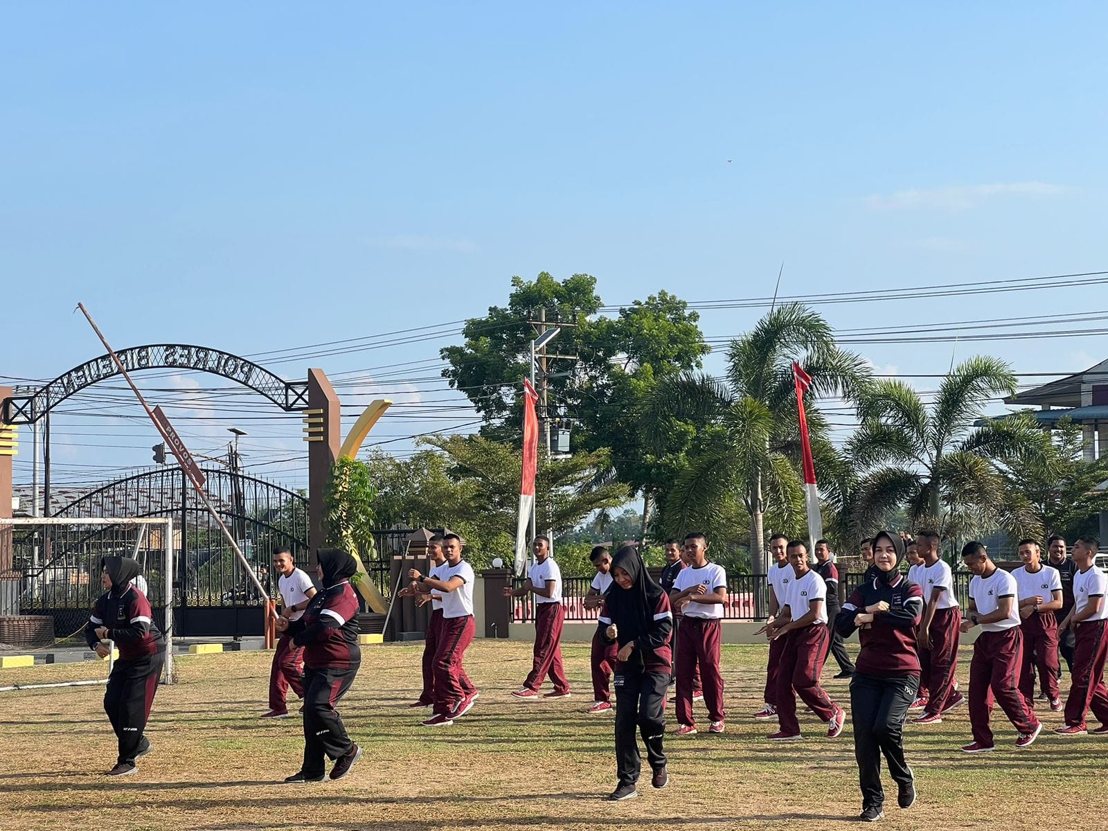 Jaga Stamina Dan Kebugaran Personil, Polres Bireuen Rutin Gelar Olahraga Pagi Setiap Jumat