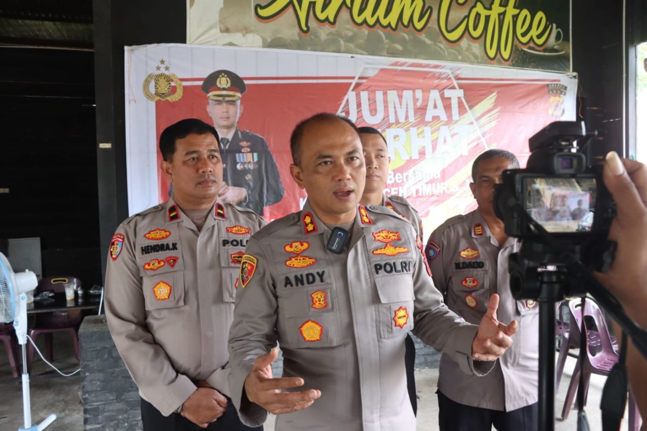 Jum’at Curhat Bersama Kapolres Aceh Timur, Warga Peudawa Keluhkan Knalpot Brong