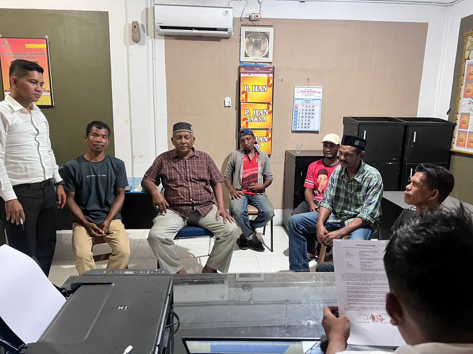 Restorative Justice, Unit Reskrim Polsek Peusangan Lakukan Mediasi Selesaikan Masalah Warganya Melalui Upaya Pendekatan.