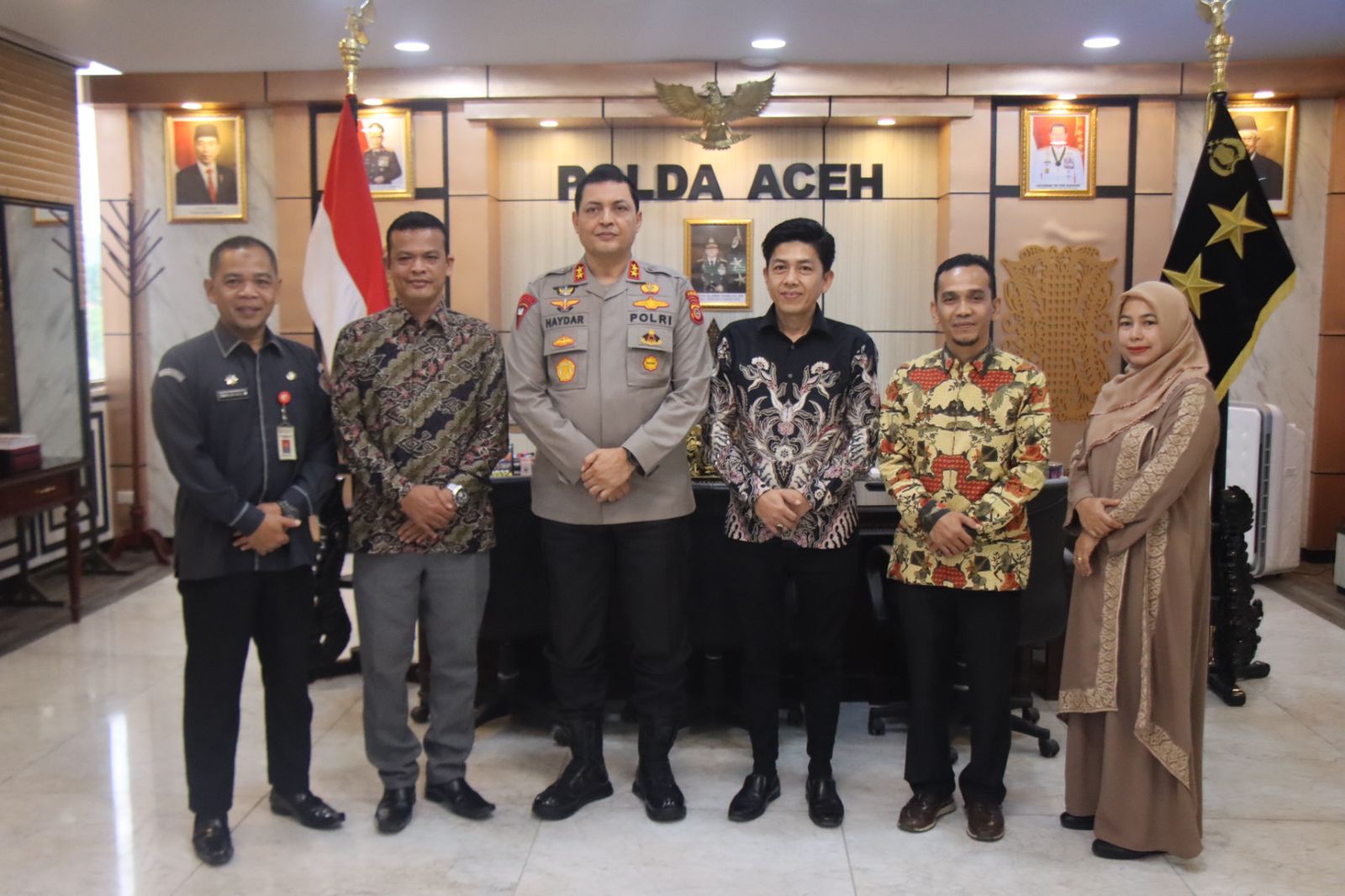 Panwaslih Provinsi Aceh Audiensi Dengan Kapolda Aceh