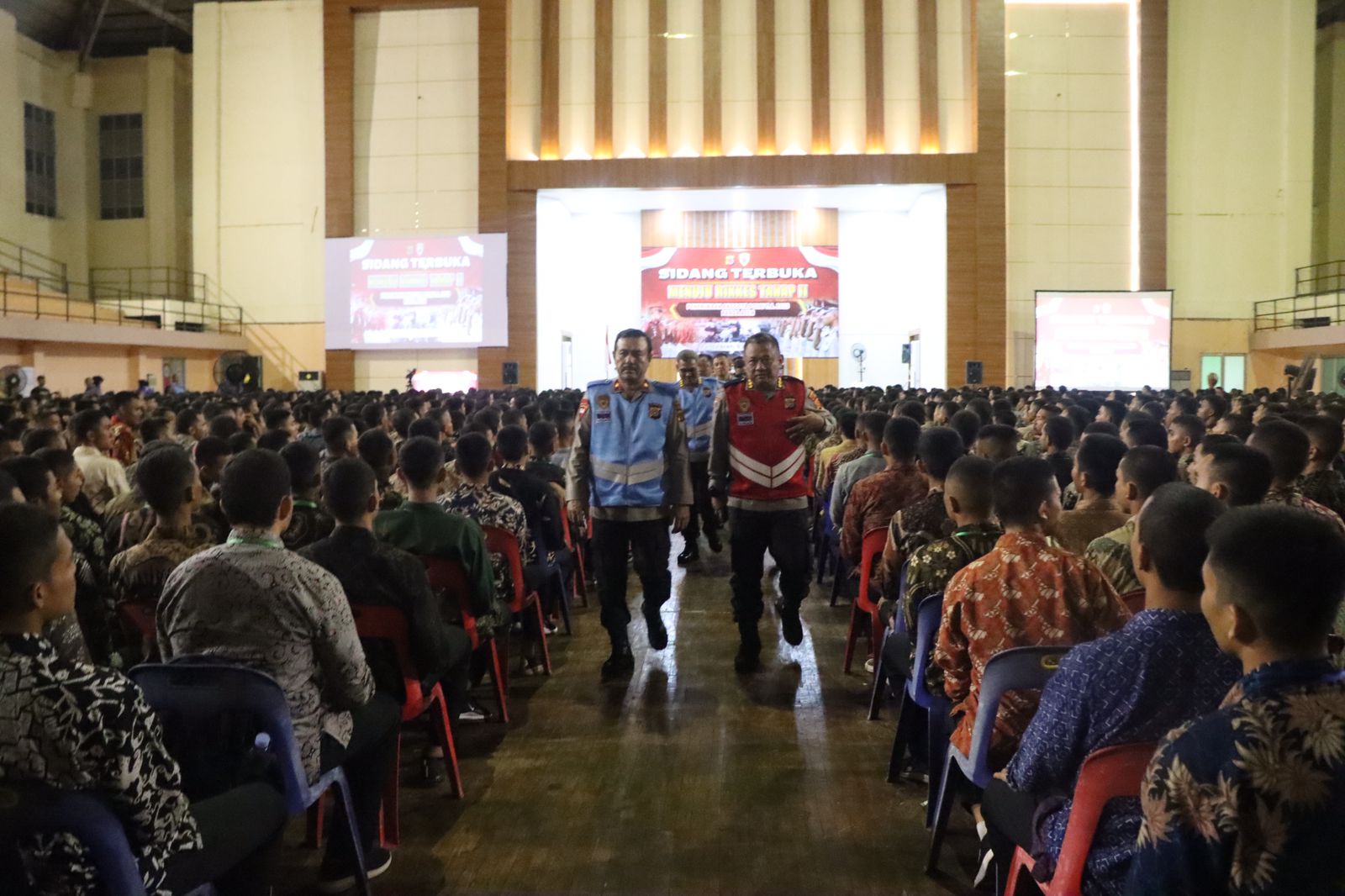 Wakapolda Aceh Pimpin Sidang Penerimaan Polri Jelang Rikkes Tahap II.