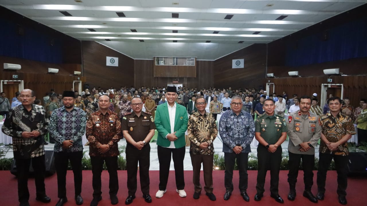 Wakapolda Aceh Hadiri Silaturahmi Menko Polhukam dengan Forkopimda, Ulama, dan Tokoh Pasee.