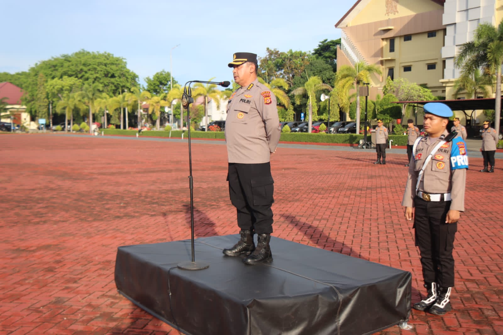 Karo Logistik Polda Aceh : Pimpinan Polda Aceh Ucapkan Terima Kasih atas Pelaksanaan Operasi Ketupat Seulawah