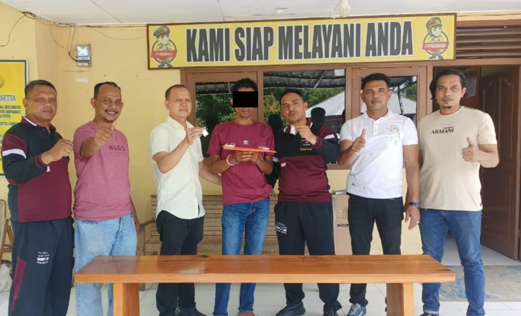 Simpan Sabu di Kamar Mandi, Seorang Wiraswasta di Pidie Ditangkap.