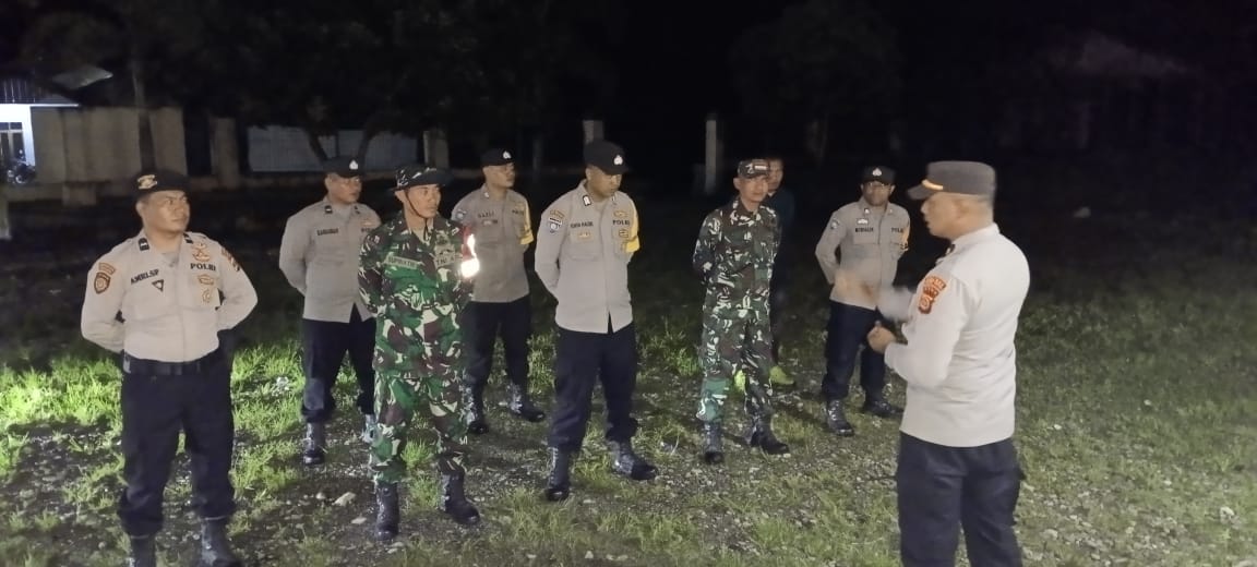 Apel Siaga Dalam Rangka Pilkades Serentak Di Kecamatan Syiah Utama.