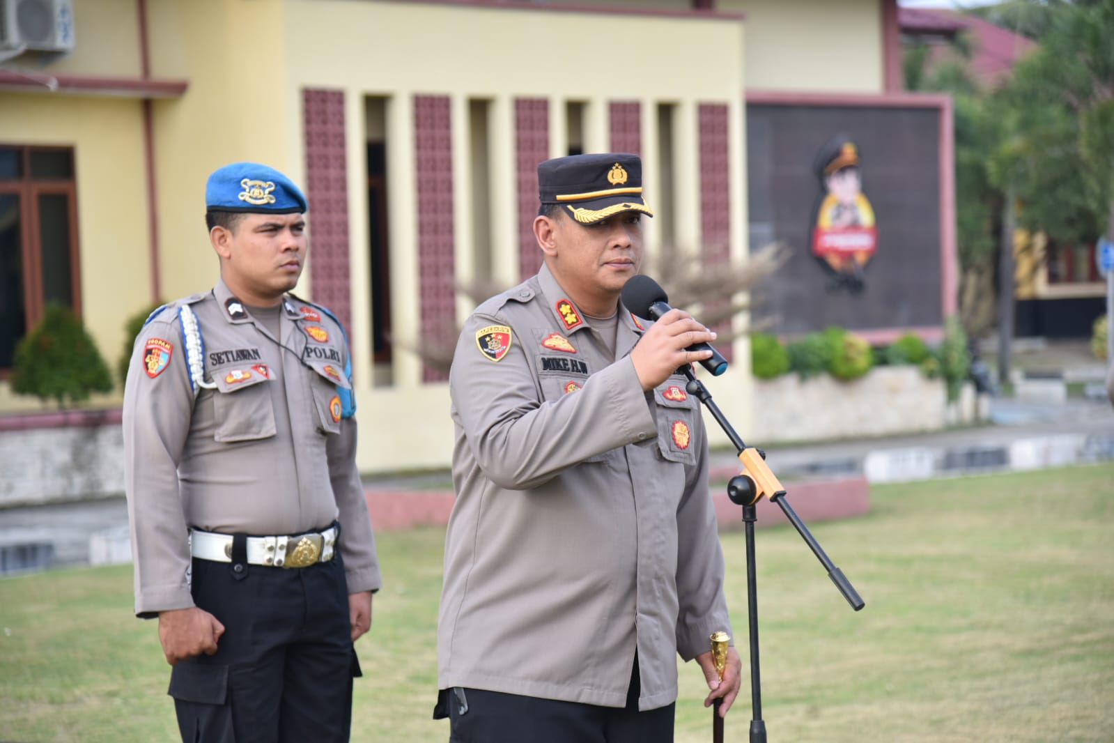 Kapolres Bireuen Pastikan Netralitas Personil Dalam Pemilu 2024.
