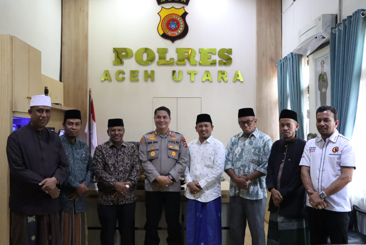 Para Tokoh Agama Aceh Utara Apresiasi Kinerja Kapolres.