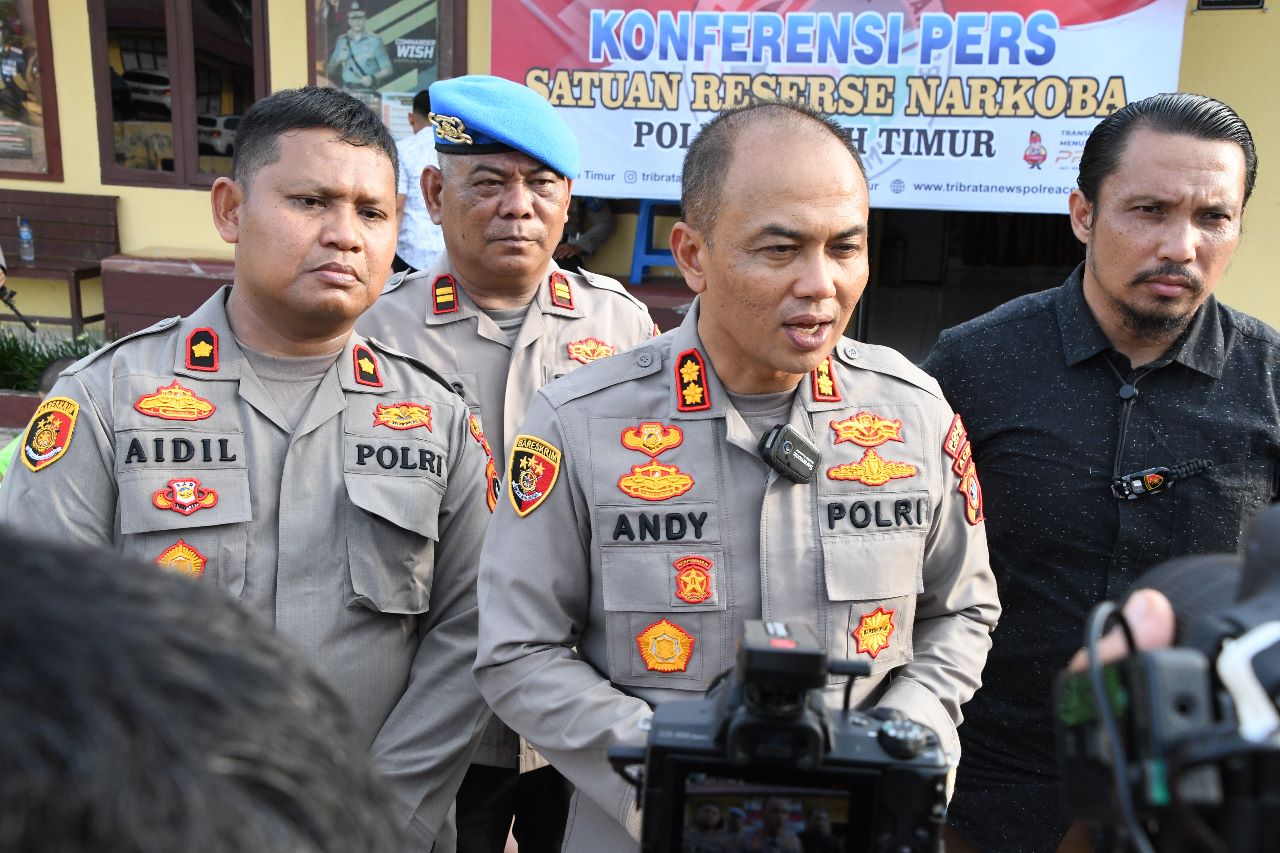 Dalam Satu Bulan Polres Aceh Timur Tangkap 28 Pengedar Narkoba