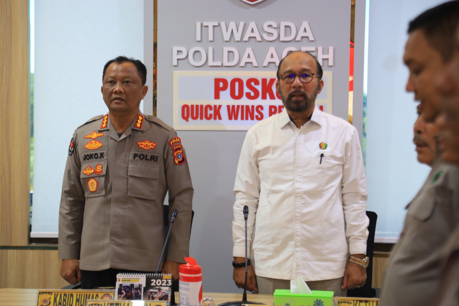 Ikuti Dialog Publik, Kabidhumas Polda Aceh: Pemantapan Informasi Publik Menuju Polri Presisi