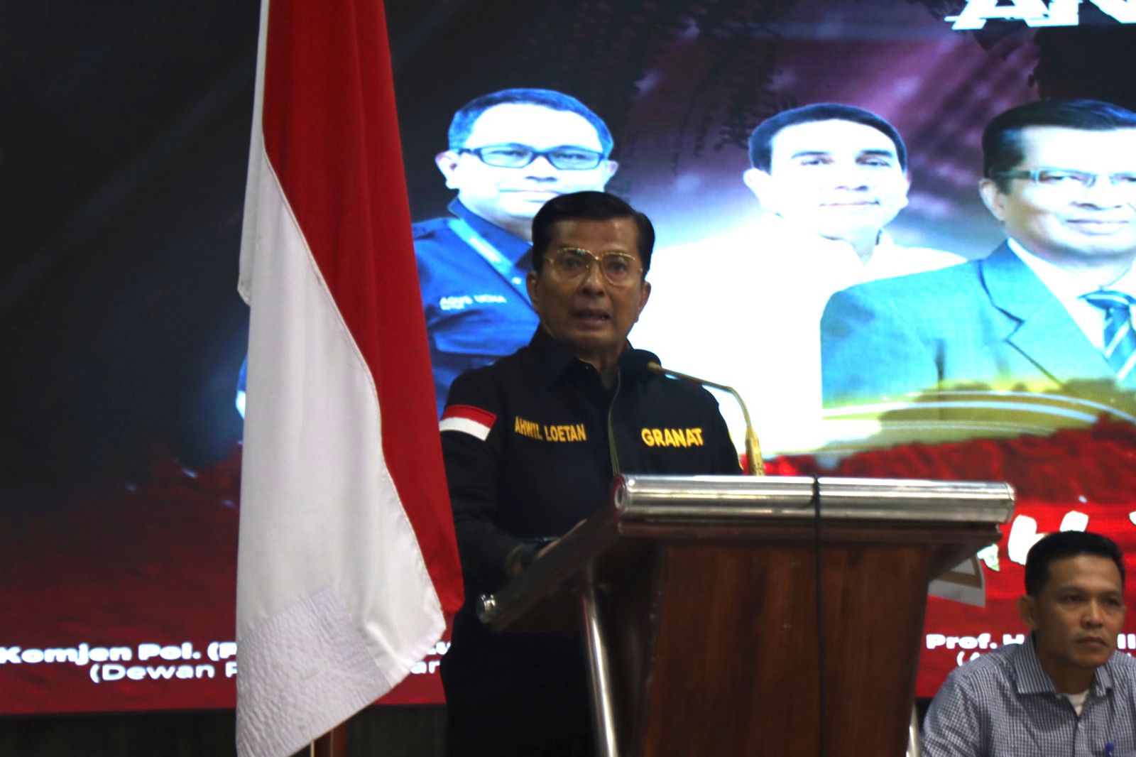 Dewan Pertimbangan DPP Granat Hadiri Diskusi Publik Gerakan Nasional Anti Narkoba
