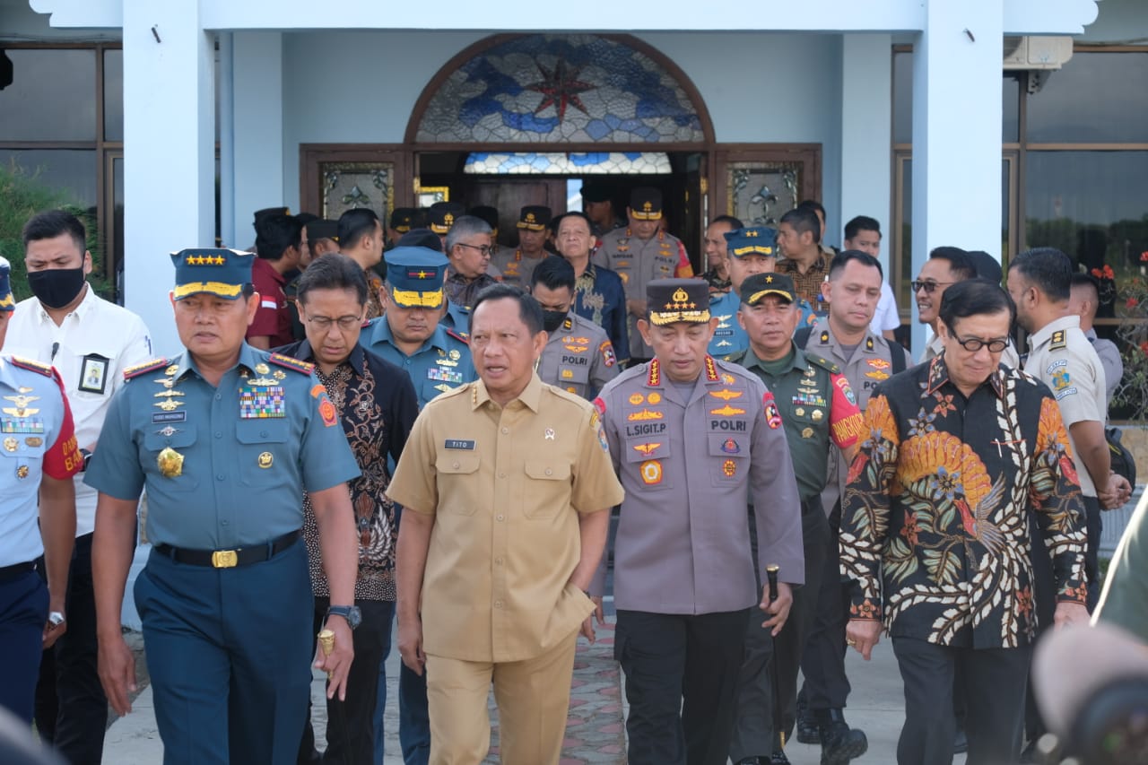 Rangkaian Kunker Presiden RI: Kapolri dan Panglima TNI Tiba di Aceh