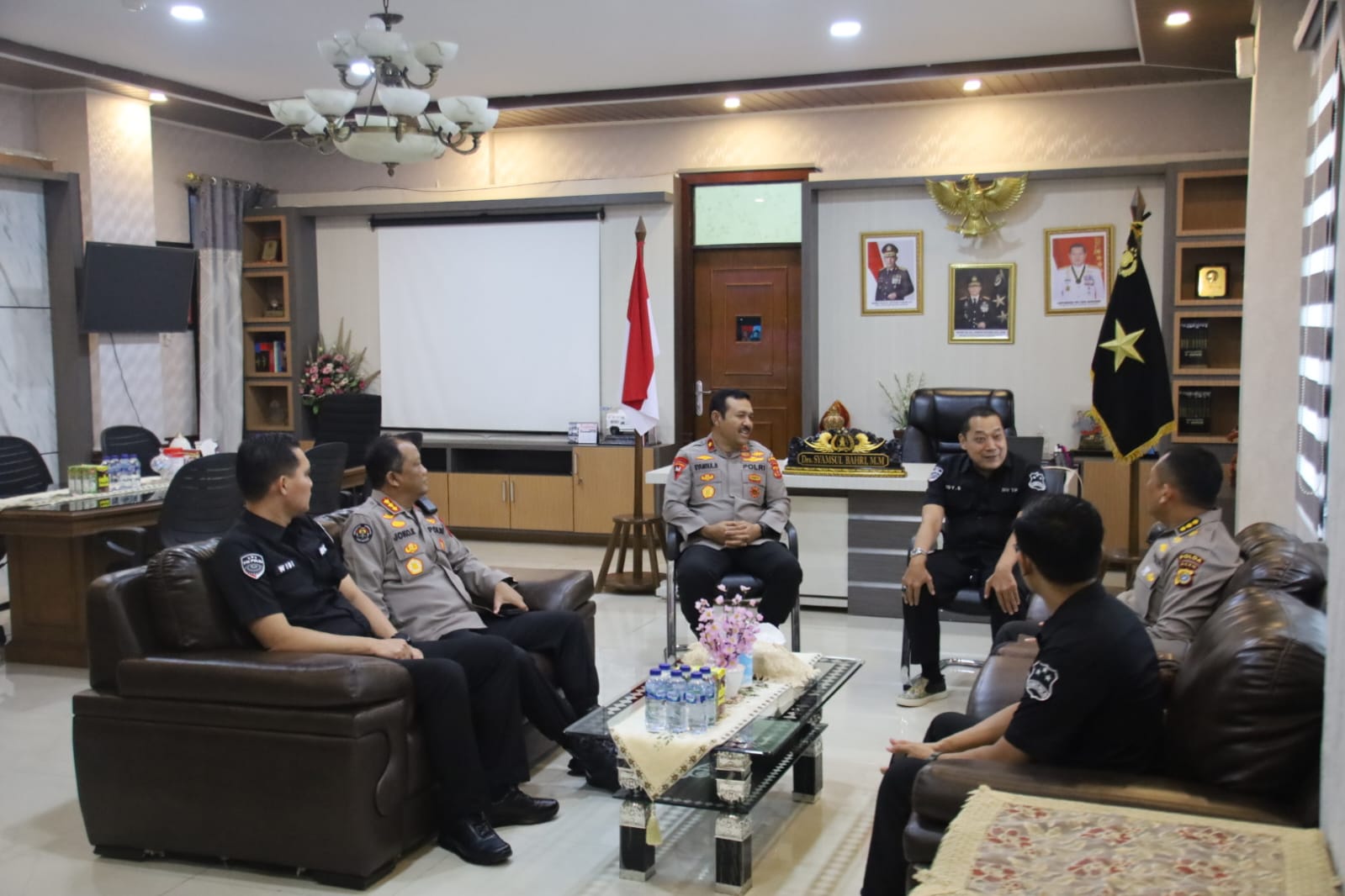 Wakapolda Aceh Terima Tim Survey Pengadaan Sarana Prasarana Komunikasi
