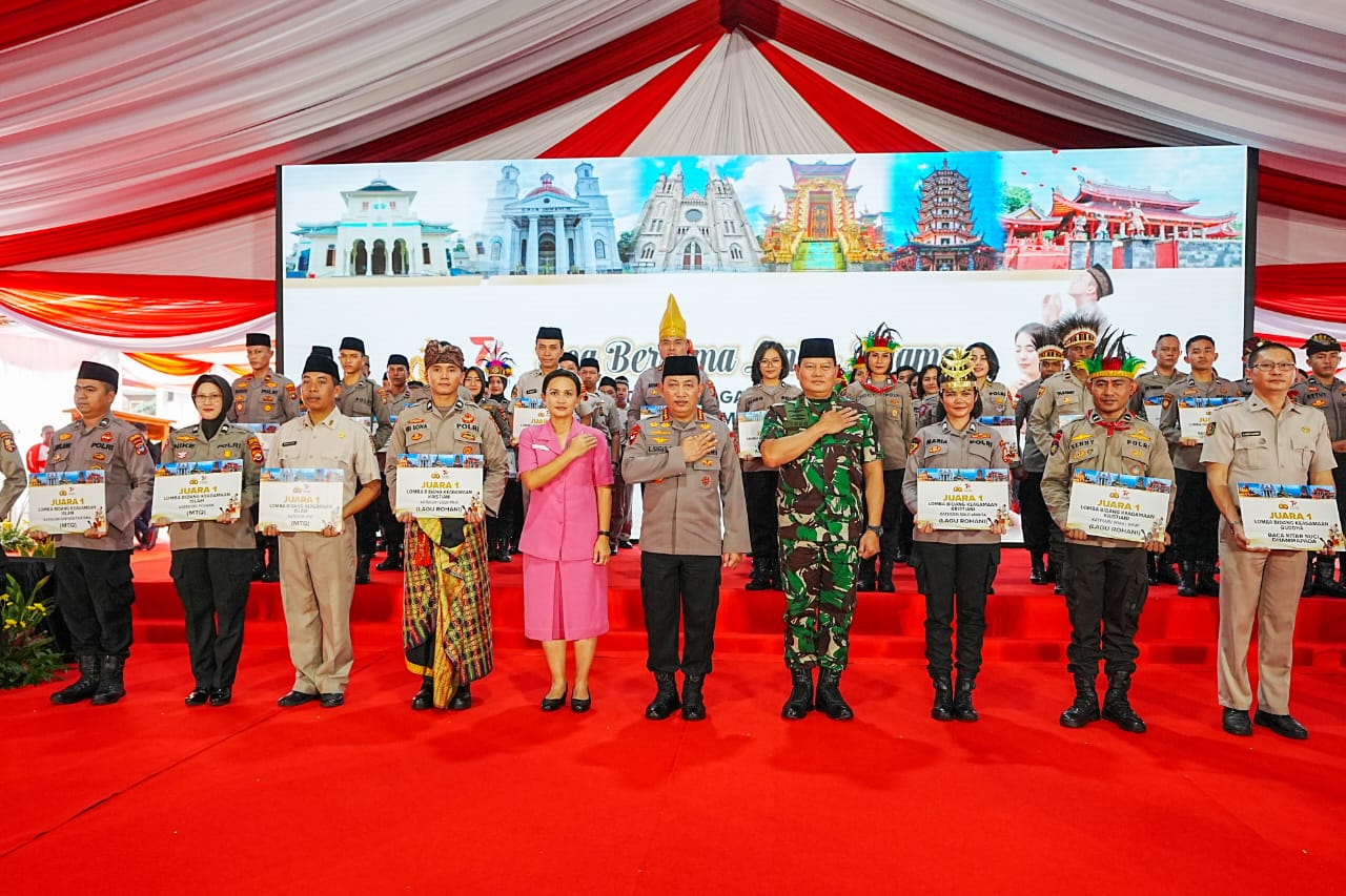 Gelar Doa Lintas Agama Jelang Hari Bhayangkara, Kapolri: Keberagaman Modal Jaga Persatuan-Kesatuan