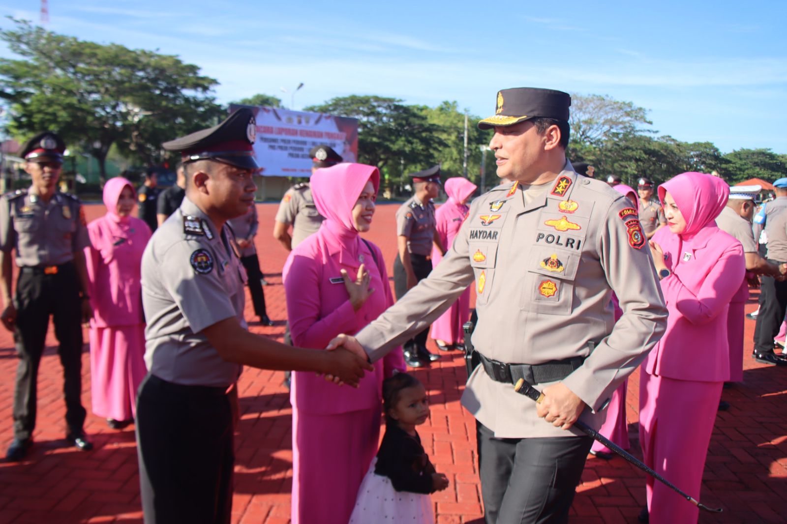 Kapolda Aceh Pimpin Korp Raport Kenaikan Pangkat Personel Periode 1 Juli 2023
