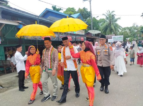 Kapolsek Teluk Dalam Hadiri Pembukaan Mtq Ke – Ii Di Desa Sambay