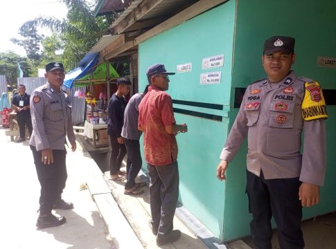 Polsek Simeulue Tengah Amankan Open Turnamen Hut Simeulue Cut Cup