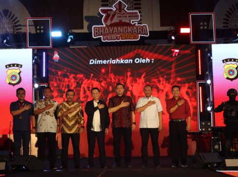 Kapolda Aceh Bersama Forkopimda Buka Bhayangkara Fest 2023