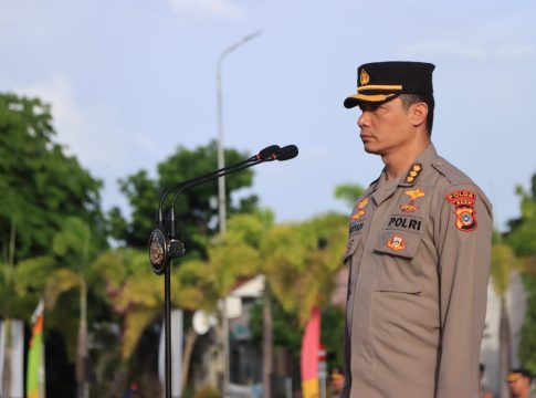 Kabid Keu Polda Aceh Pimpin Apel Pagi