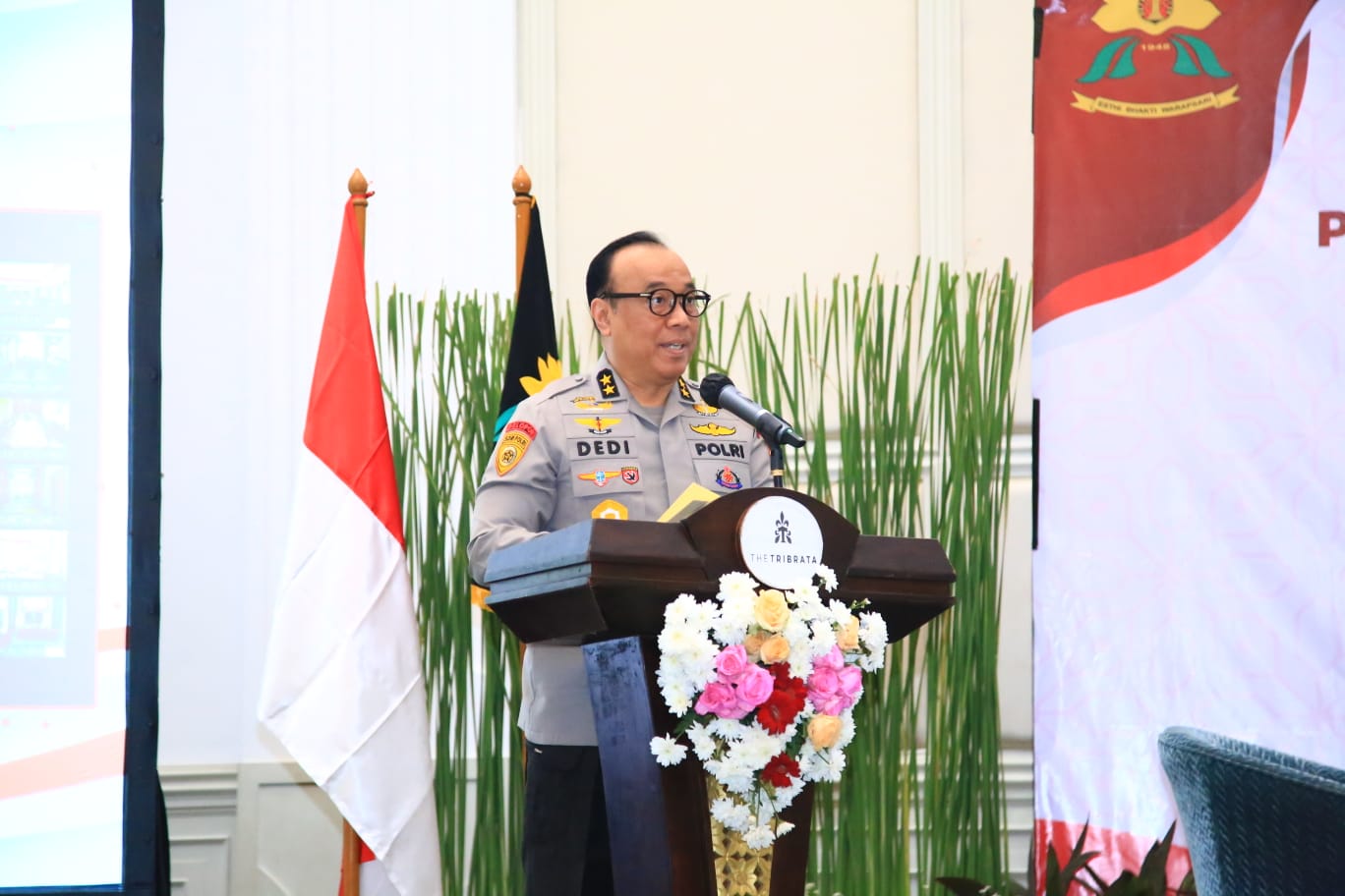 As SDM Ingatkan Pentingnya Peran Polwan Dalam Mengawal Pemilu Damai 2024