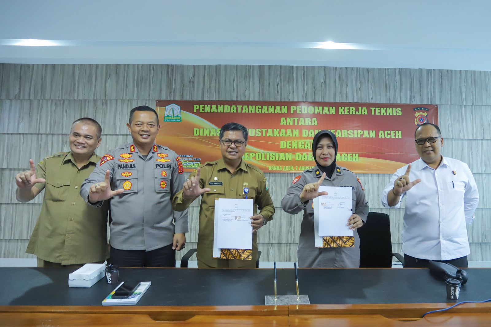 Polda Aceh dengan DPKA Teken Mou Pedoman Kerja Teknis