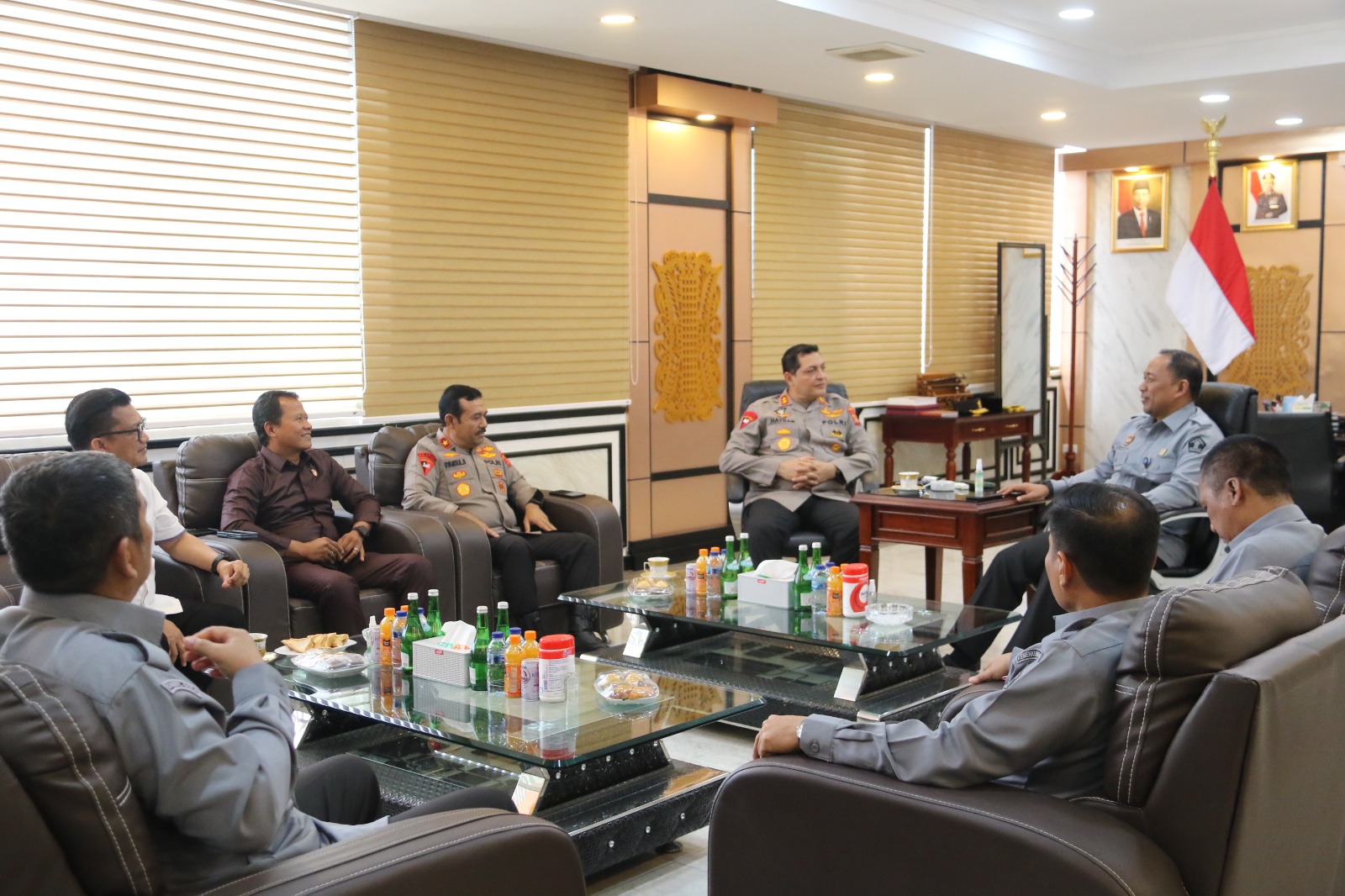 Audiensi Plh. Kakanwil Kemenkumham Provinsi Aceh Dengan Kapolda Aceh, Ini Yang Dibahas