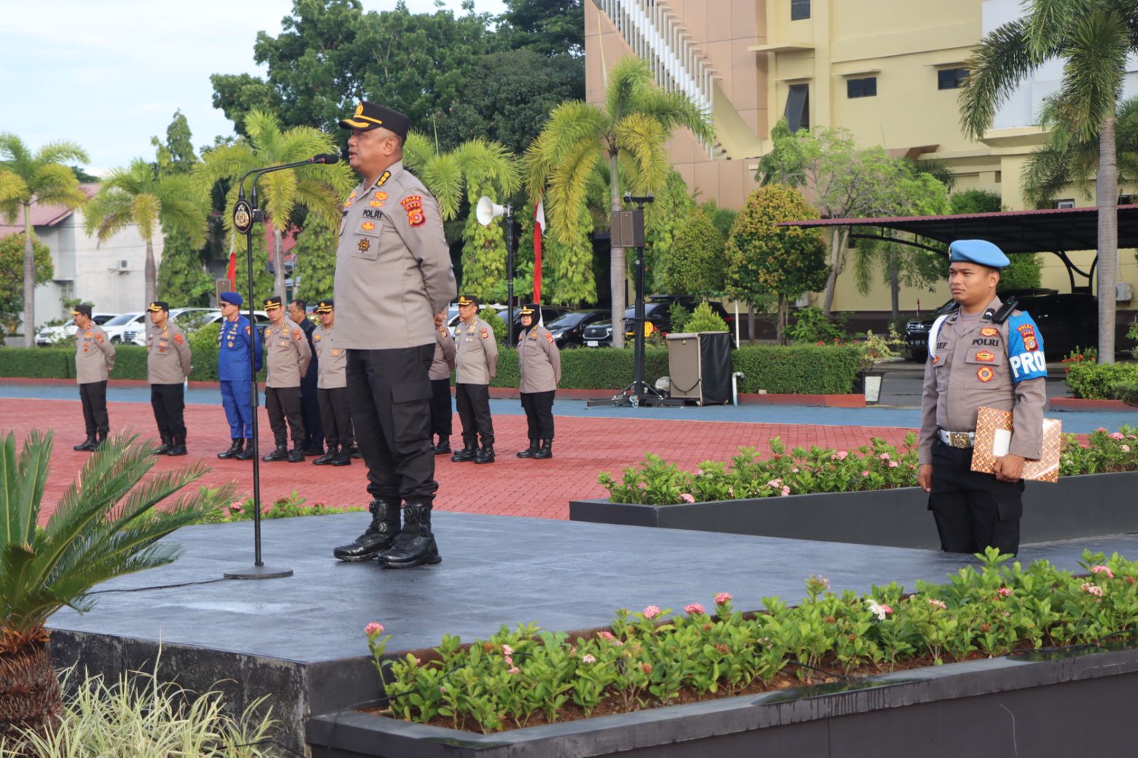 Irwasda Polda Aceh Pimpin Apel Pagi