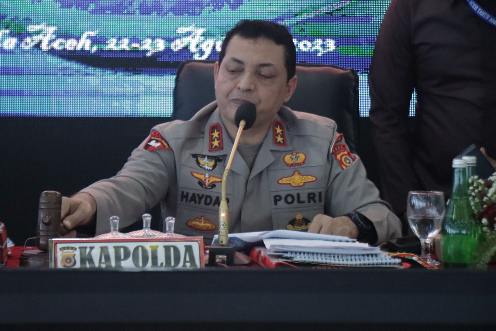 Kapolda Aceh Tutup Kegiatan Gelar Operasional Dan Pembinaan Polda Aceh