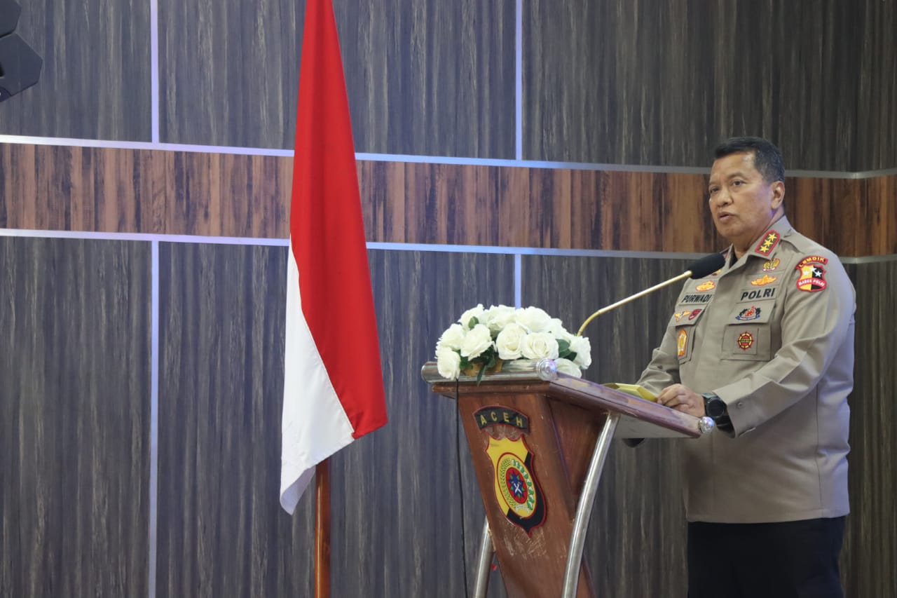 Kalemdiklat Polri Buka FGD Qanun Nomor 9 Tahun 2008 di Aceh
