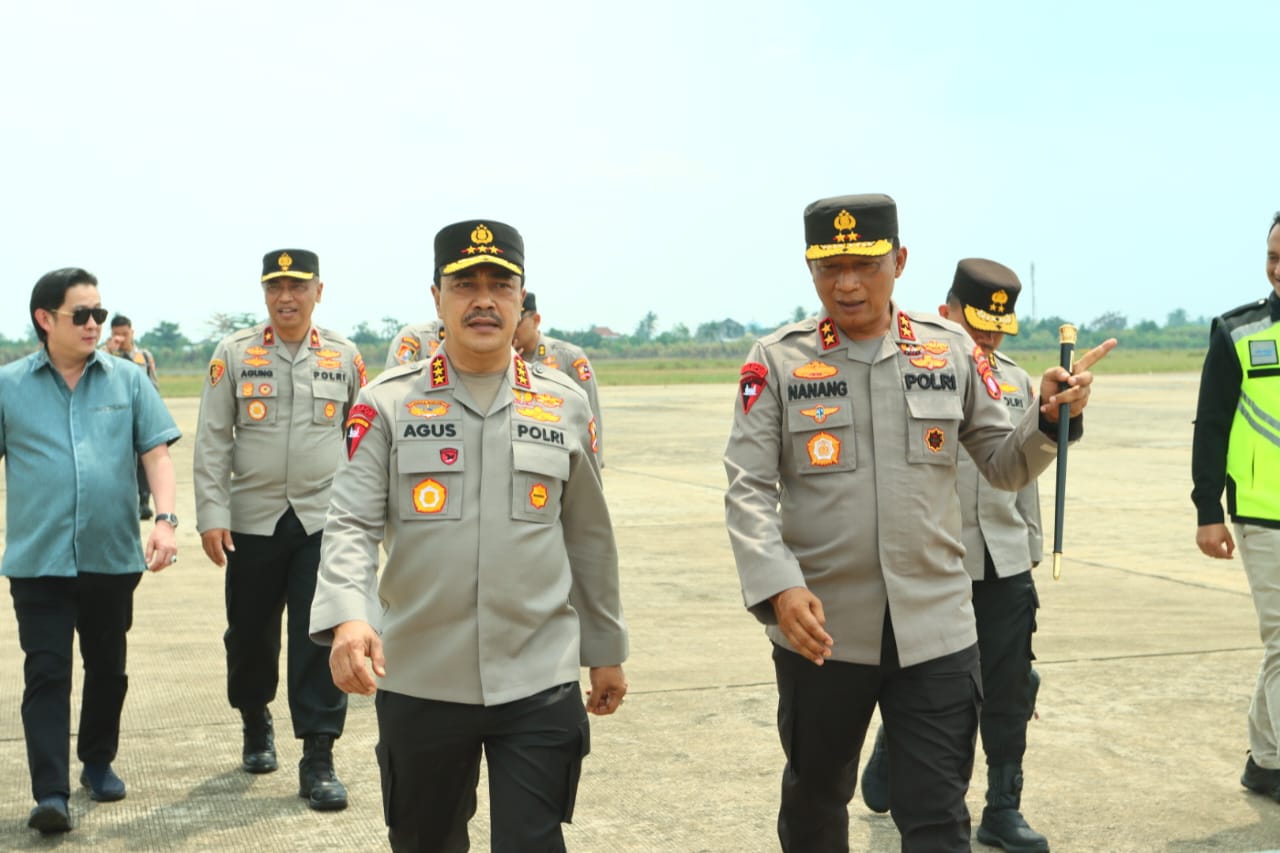 Kapolda Kalteng Sambut Hangat Kedatangan Wakapolri, Ini Agenda Kegiatanya Selama 3 Hari di Palangka Raya