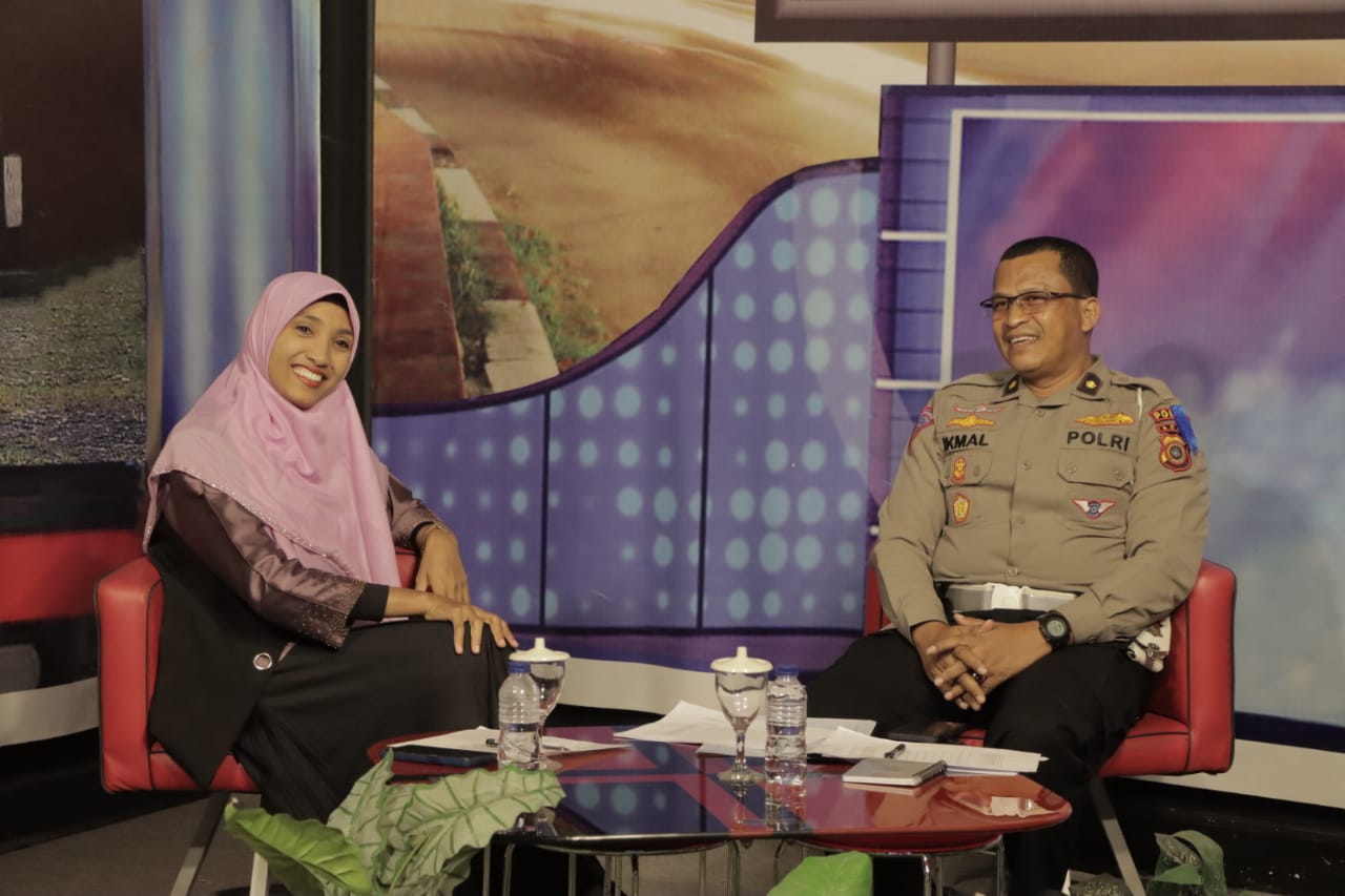 Talkshow Halo Kamtibmas: Kompol Ikmal Imbau Masyarakat Tertib Berkendara