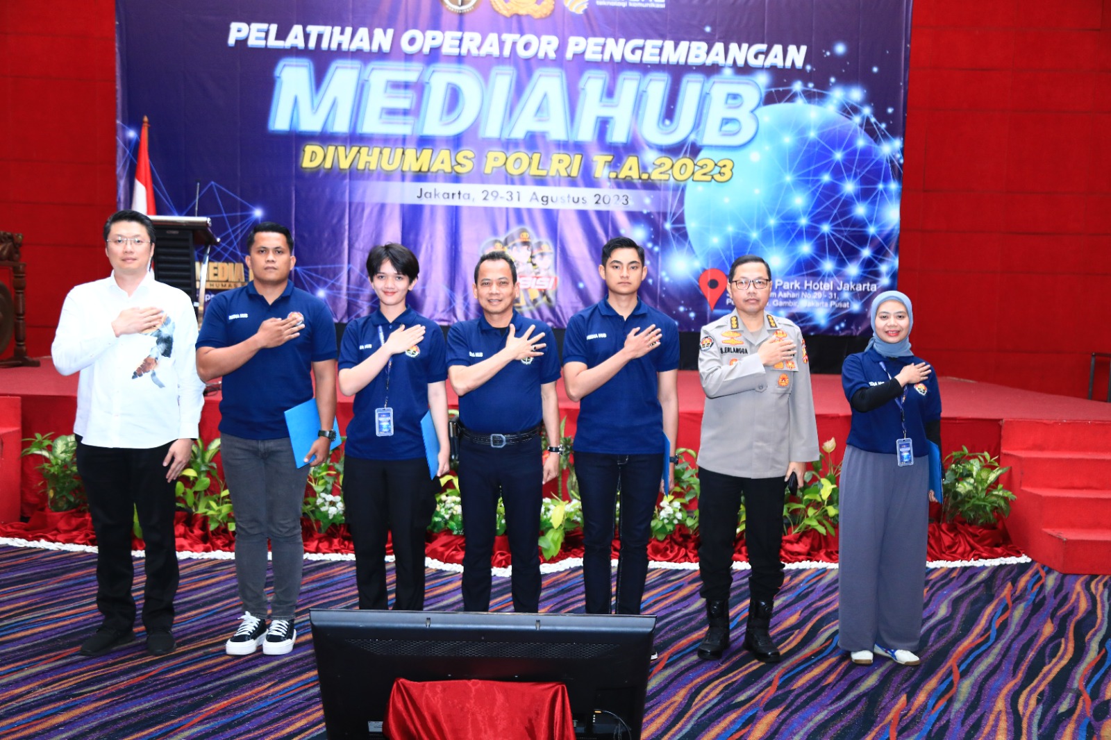 Pelatihan MediaHUB 2023 Resmi Ditutup, Polri Optimalkan Komunikasi dalam Melayani Masyarakat