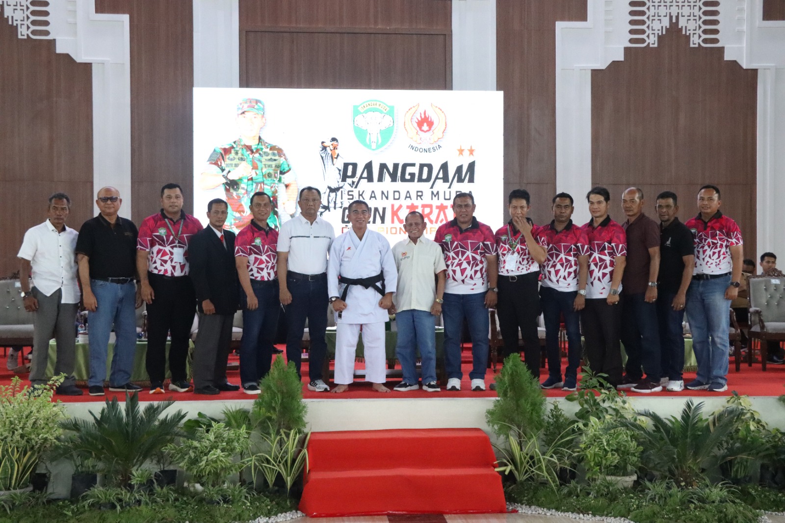 Kabid Humas Polda Aceh Hadiri Pembukaan Pangdam Iskandar Muda Open Karate Championship 2023