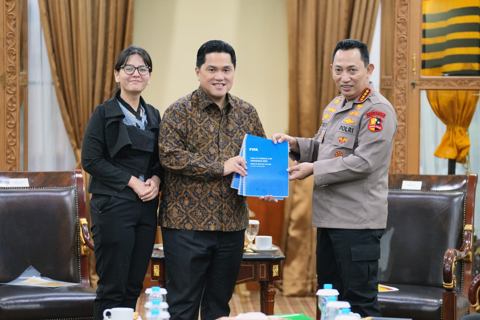 Kapolri Tegaskan Dukung dan Siap Amankan Seluruh Rangkaian Piala Dunia U-17