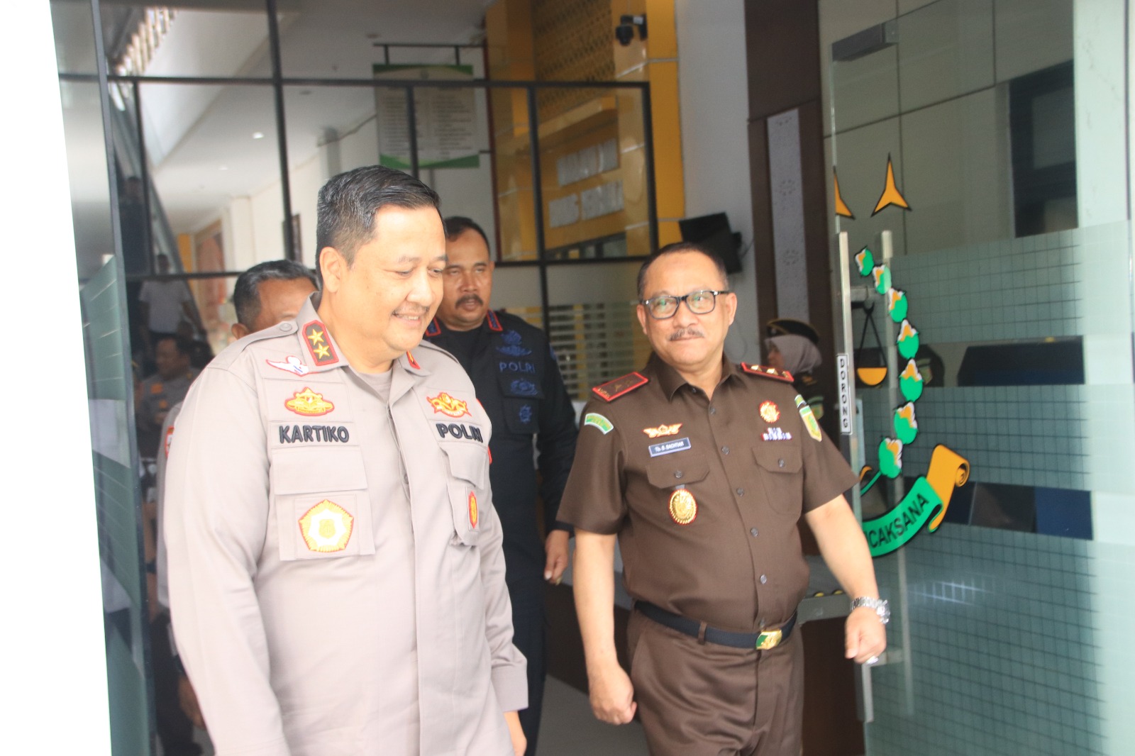 Sambangi Kajati, Kapolda Aceh Bahas Soal Penegakan Hukum Humanis