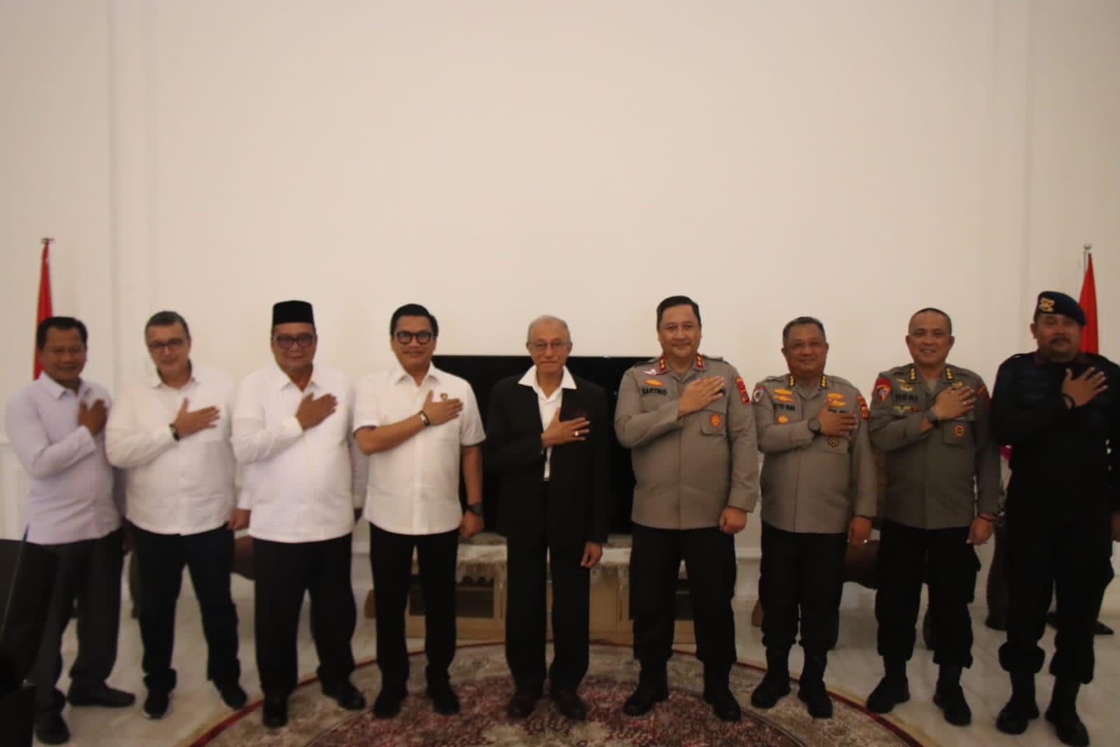 Kapolda Aceh Silaturahmi dengan Wali Nanggroe