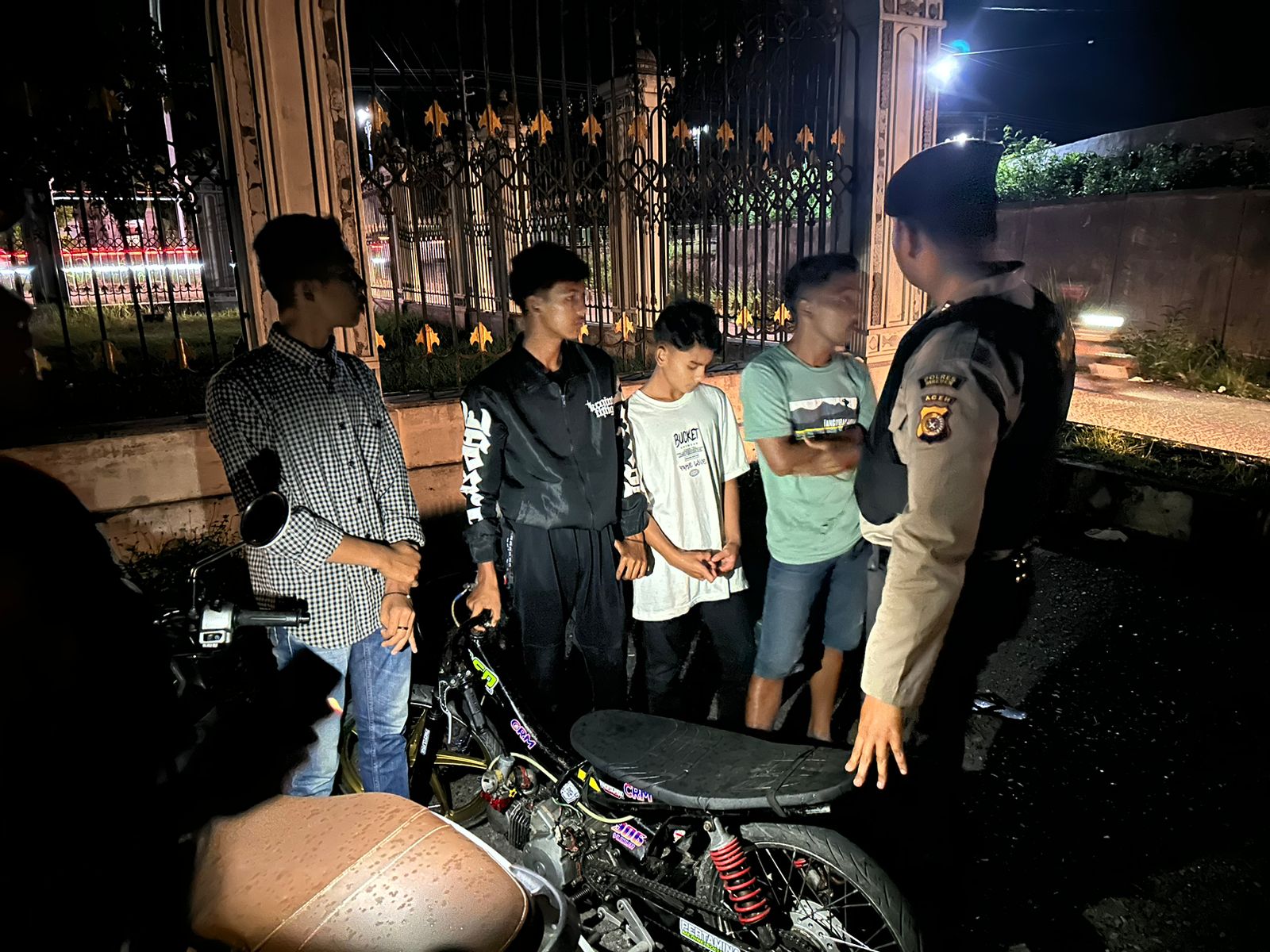Peduli Terhadap Keselamatan Publik, Polres Bireuen Gagalkan Balap Liar