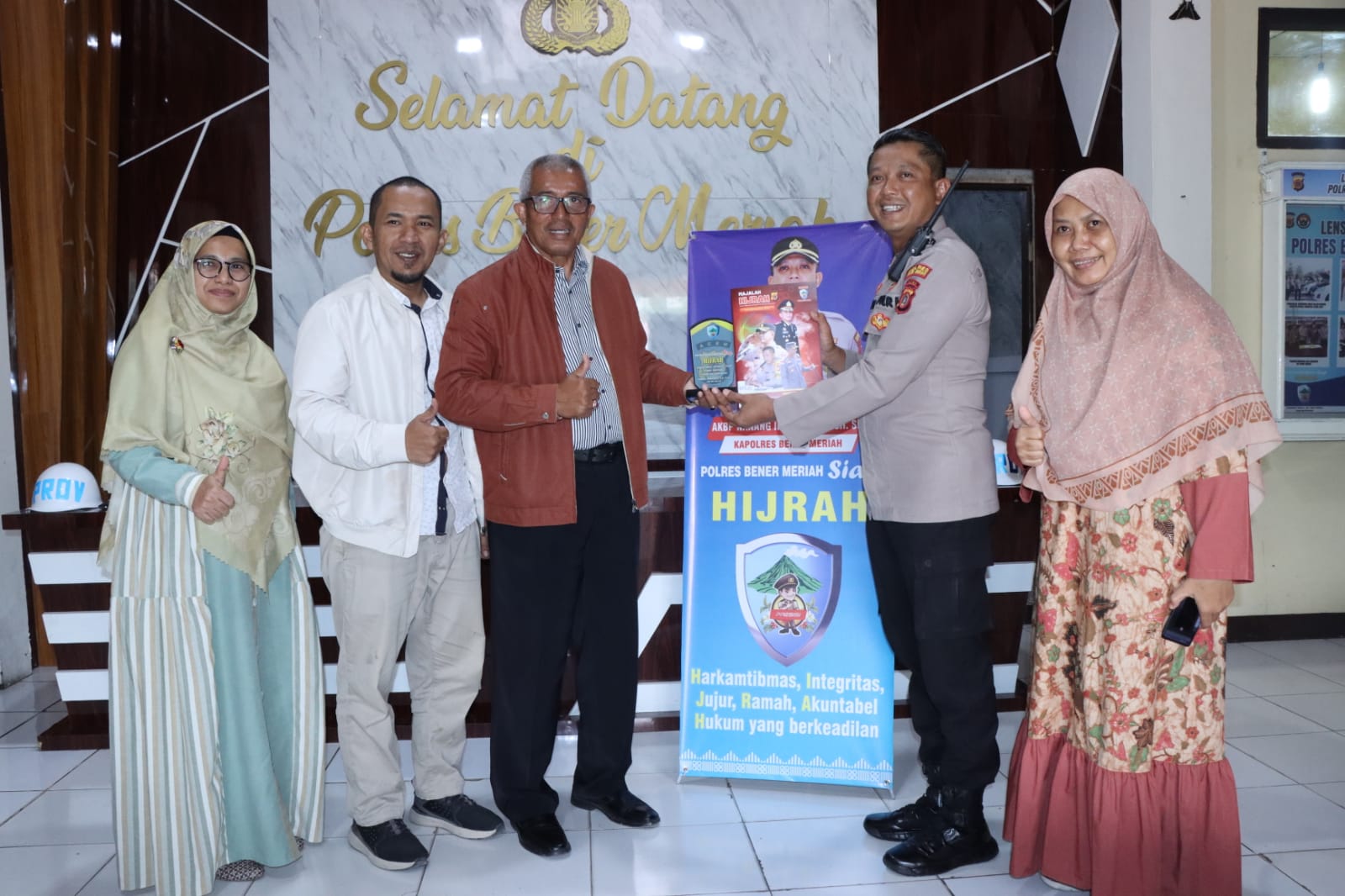 Kapolres Bener Meriah, Menerima Kunjungan Tim Universitas Malikussaleh Lhokseumawe