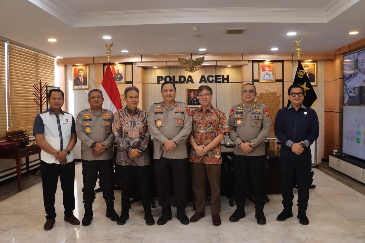 Pejabat PT. Pupuk Iskandar Muda Lakukan Audiensi Dengan Kapolda Aceh