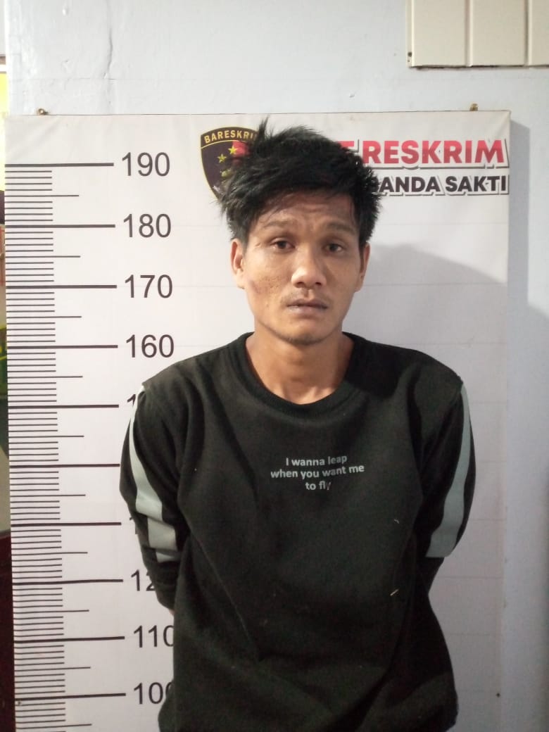 Personel Polsek Banda Sakti Ciduk Penjual Narkotika dan Sita Puluhan Paket Sabu