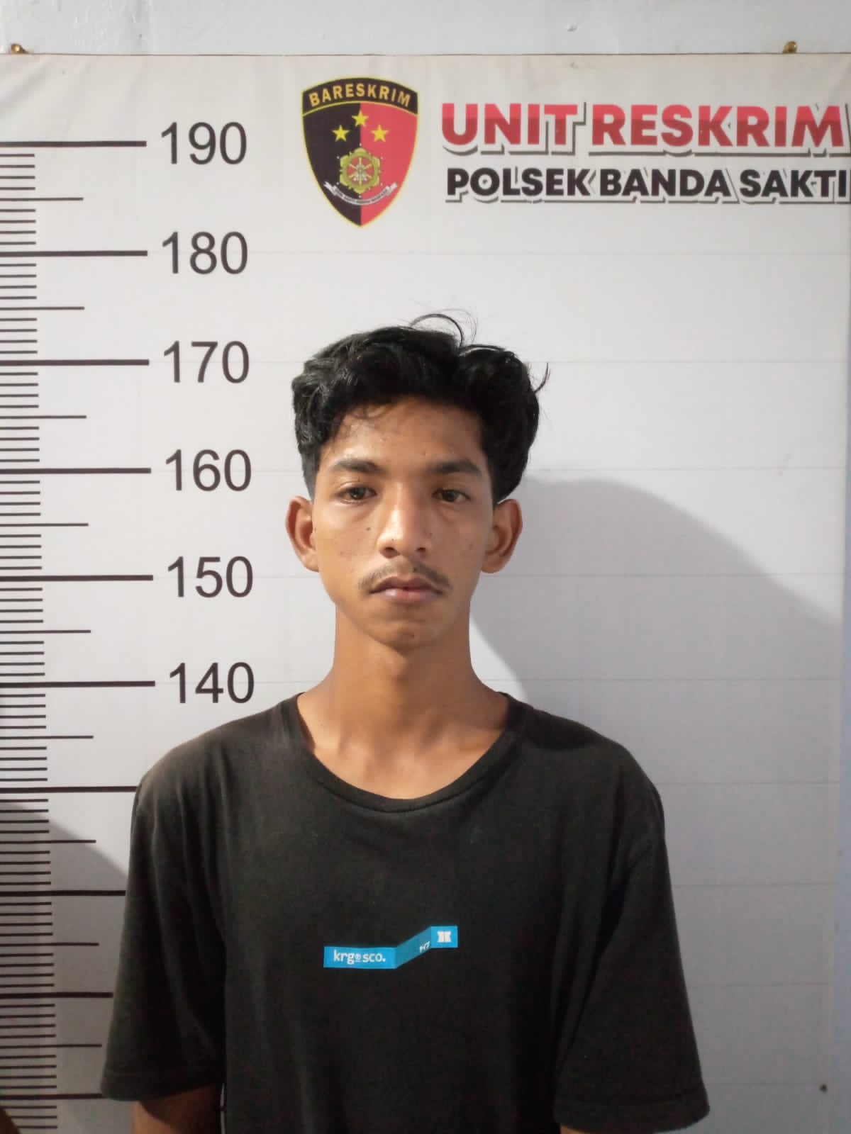 Personel Polsek Banda Sakti Ringkus Lima Pemakai dan Penjual Narkotika di Tumpok Teungoh