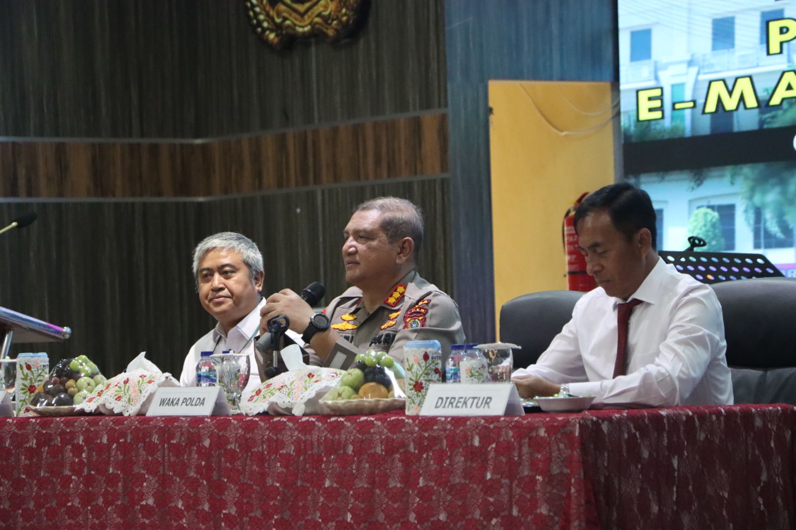 Wakapolda Aceh Buka Asistensi Tanda Tangan Elektronik Serta EMP Offline Dan Online
