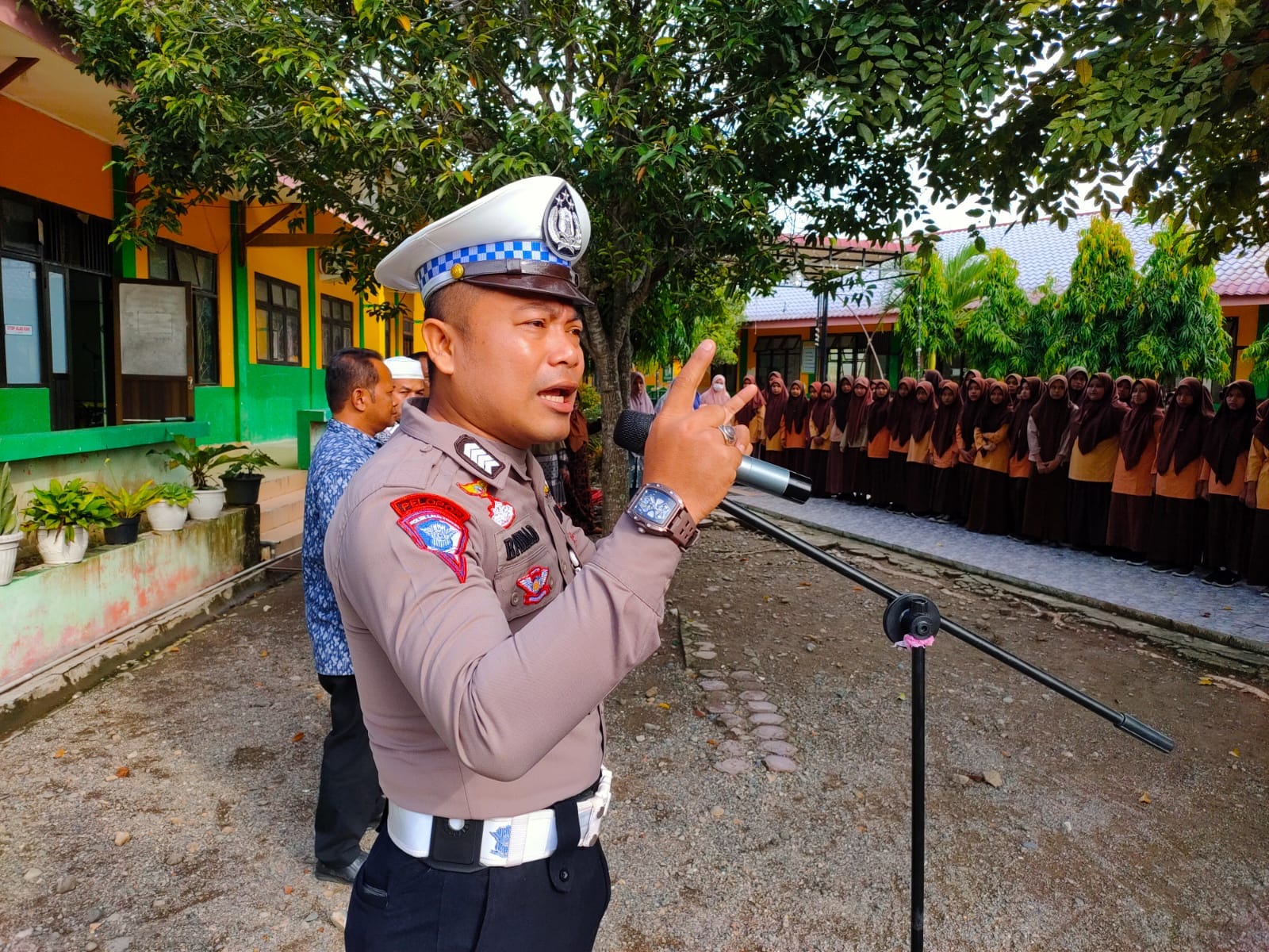 Police Goes to School, Ajak Pelajar Jadi Pelopor Keselamatan Berlalu lintas
