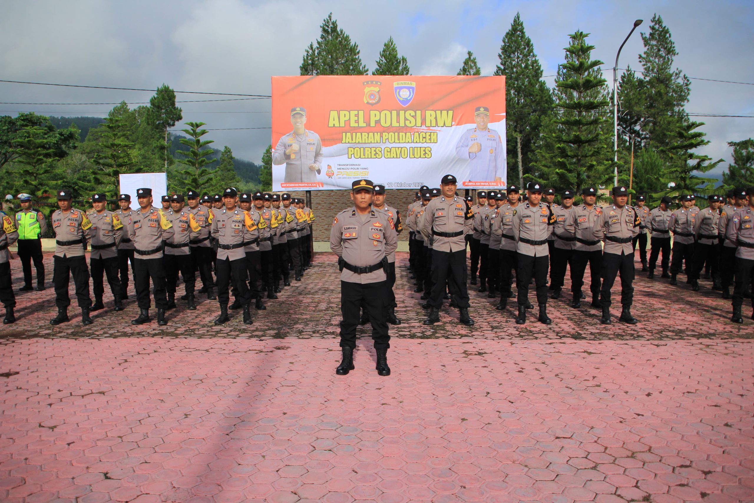 Personel Bhabinkamtibmas dan Polisi RW Siap Amankan Pemilu 2024 mendatang