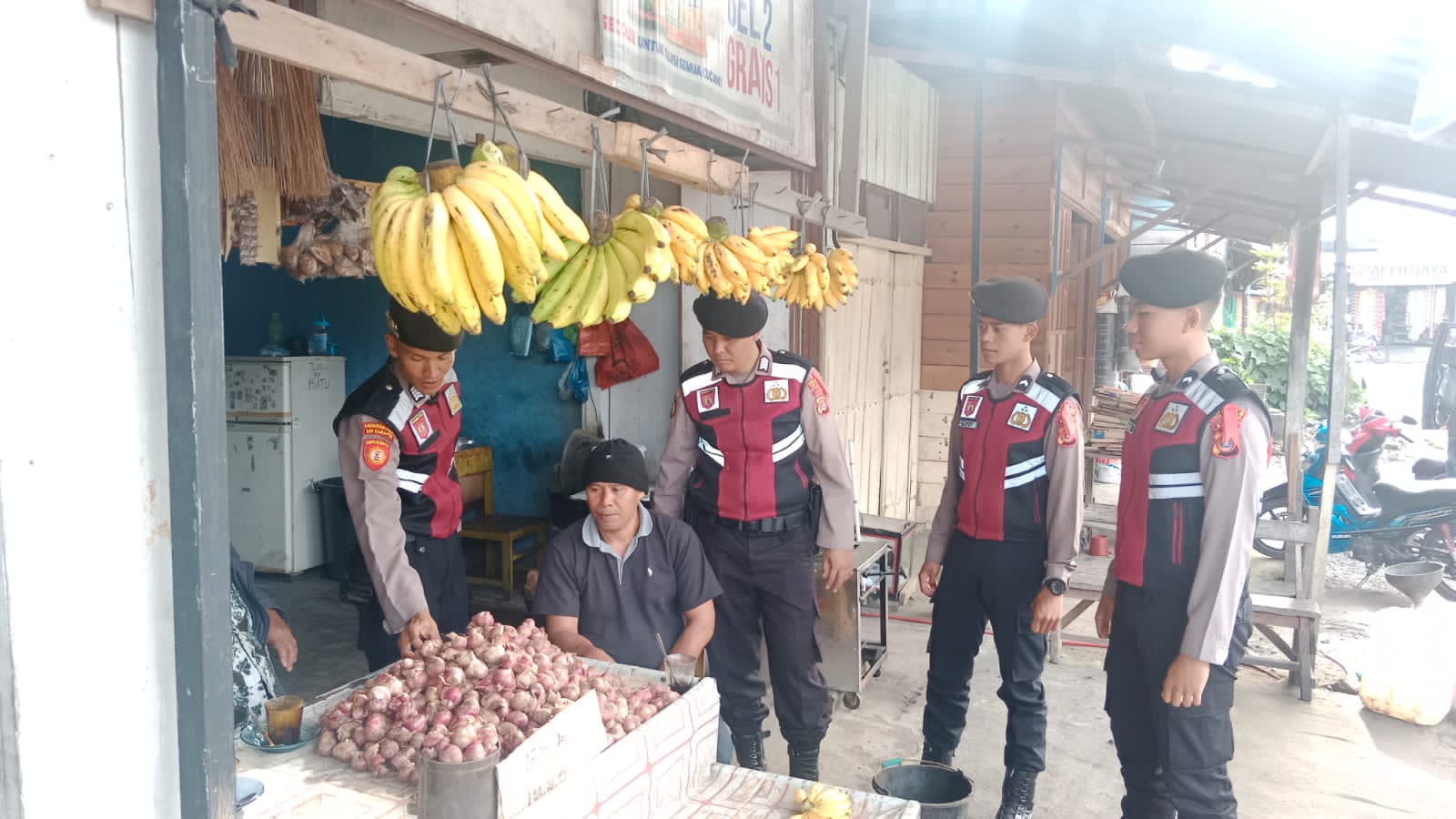Cegah Timbulnya Berbagai Guantibmas, Sat Samapta laksanakan Patroli Ke Kantor KIP Dan Sejumlah Tempat Lainnya