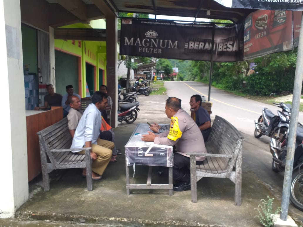 Bhabinkamtibmas Gp. Paya Bripka Hairul Salim Giat Sambang Warga Binaan di Gp. Paya, Kec. Sukamakmue, Wilayah Hukum Polsek Sukajaya, Polres Sabang