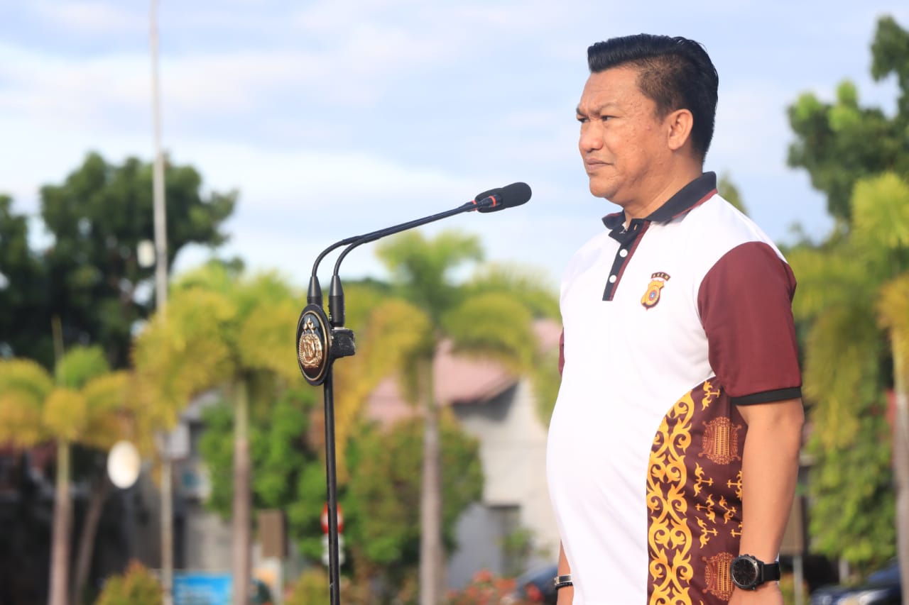 Dirreskrimsus Polda Aceh Pimpin Apel Pagi