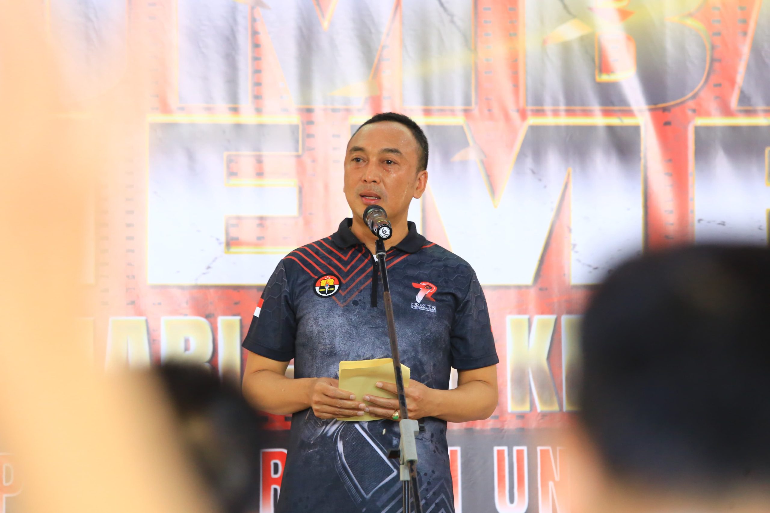 Kadiv Humas Polri Buka Pertandingan Menembak Pemimpin Redaksi Media
