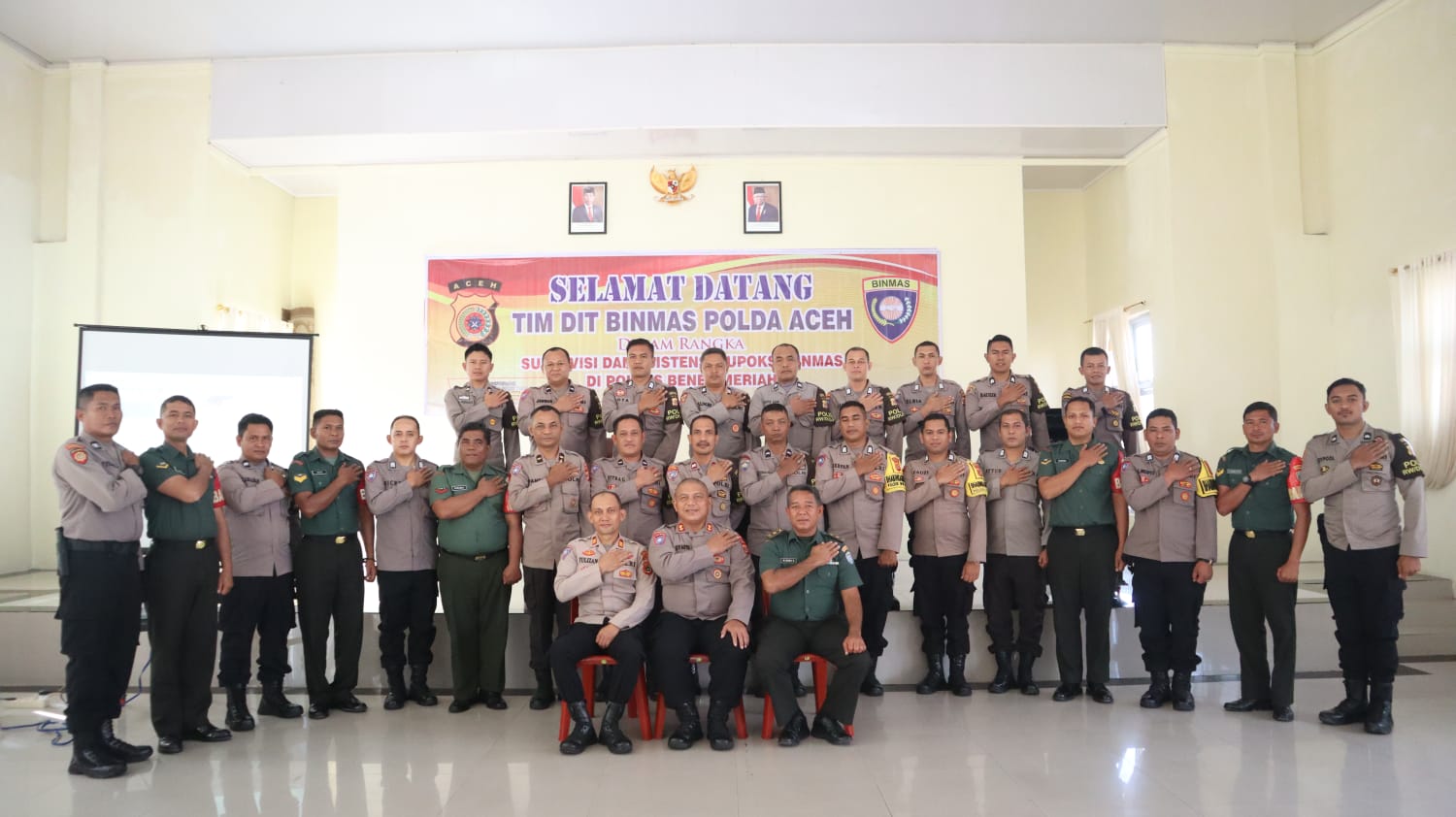 Dit Binmas Polda Aceh Lakukan Supervisi Dan Asistensi Tupoksi Binmas Polres Bener Meriah