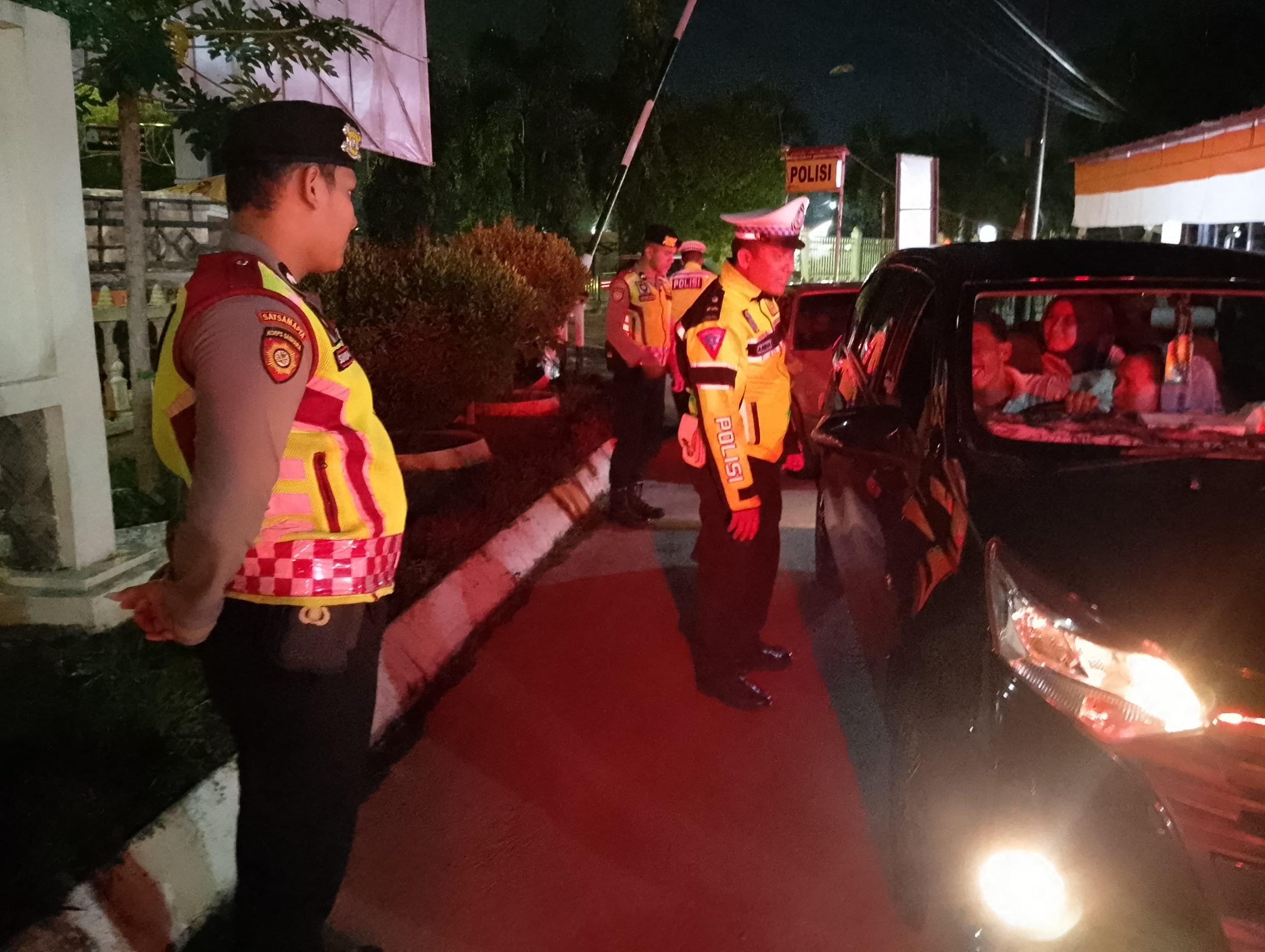 Dalam Rangka Harkamtibmas Menjelang Pemilu 2023-2024, Polres Aceh Tamiang Mengelar Razia Rutin